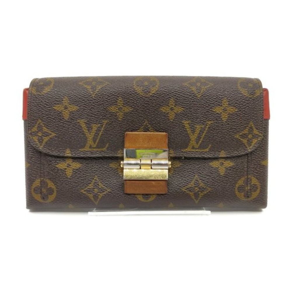 authentic Louis Vuitton LV Long Wallet Portefeuille Elise - Picture 1 of 15